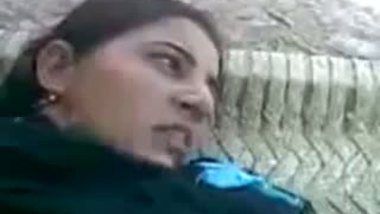 Punjabi bhabhi outdoor sex video of a hot housewife.