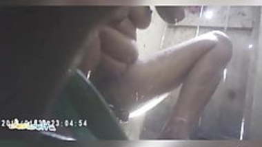 Nude bhabi shot by a spy camera in her bathroom