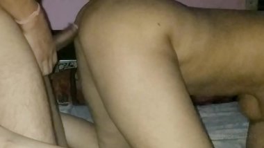 Mumbai's cockold husband invite me in her home for fucking his hot and big ass beautiful wife in front him part 1