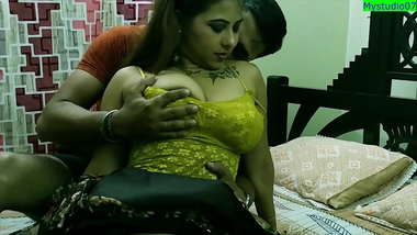 Indian hot xxx Bhabhi real sex with husband brother!! with romantic Hindi audio