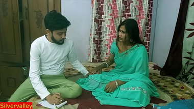 Indian sexy madam teaching her special student how to romance and sex! with hindi voice