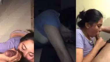 Hot NRI babe asks her white lover to shoot her blowjob MMS