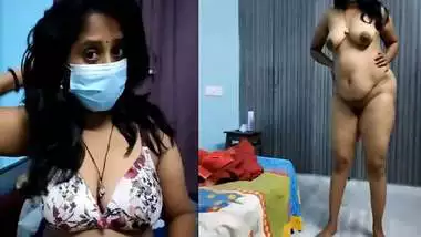 Telugu aunty private cam nude show in Telegram app