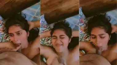 Lover fucks GF’s mouth and cums on her face in Hindi bf